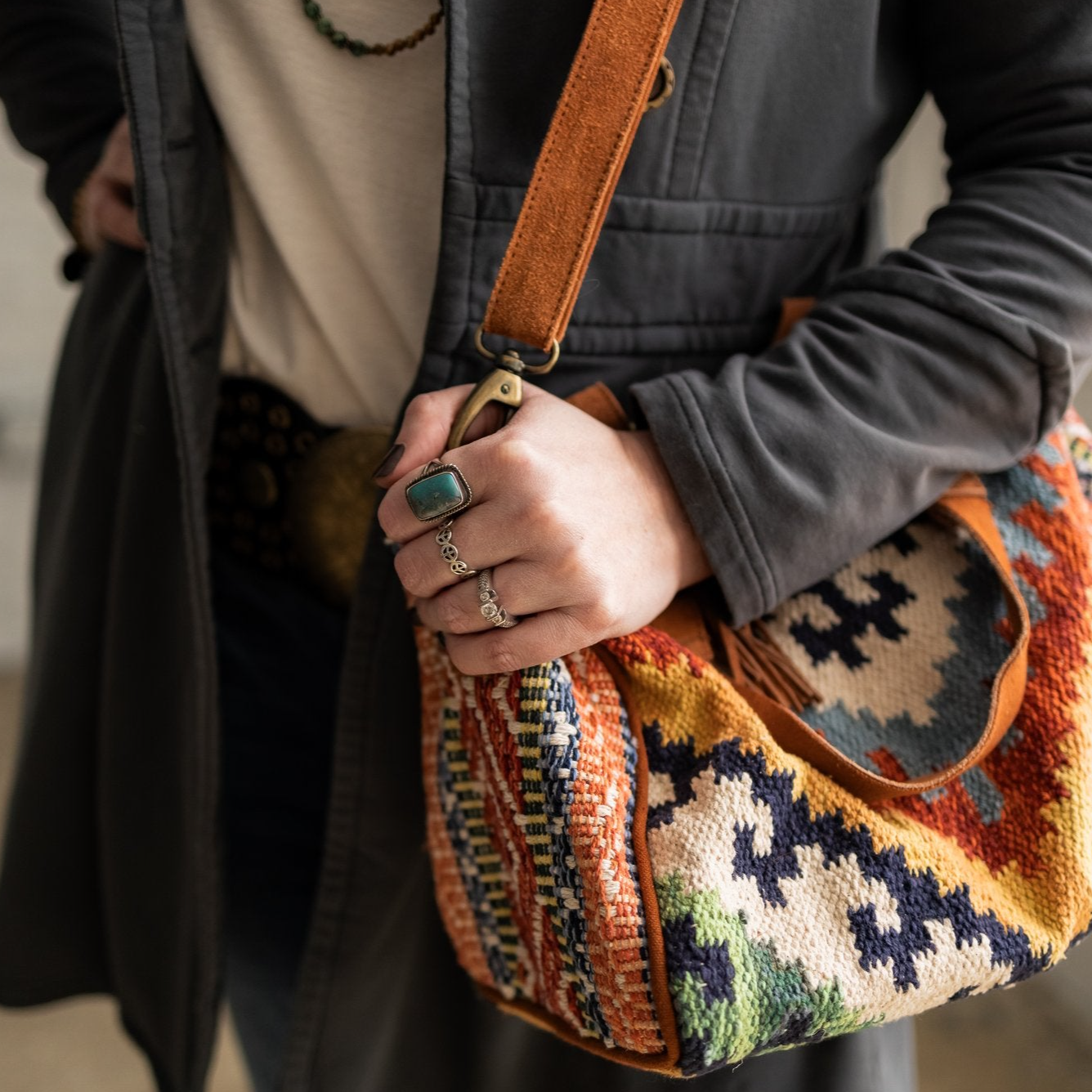 Southwest Style Brighton beautifully woven bag