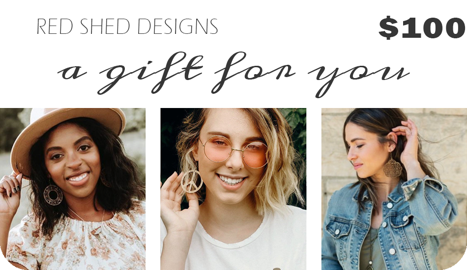 Red Shed Designs gift card