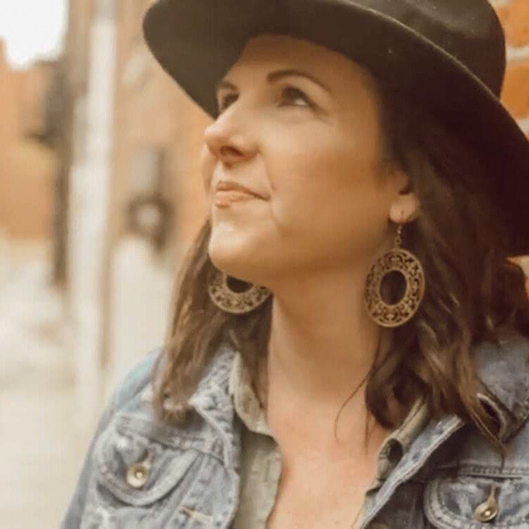 Boho Wood Earrings Lightweight Hoop Circle, Feminine Details