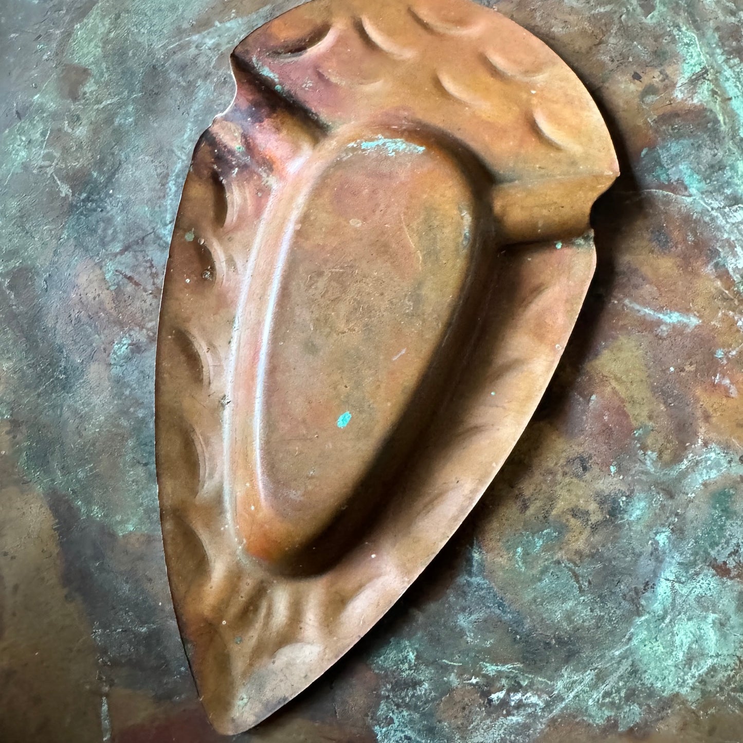 Arrowhead Vintage Copper Ashtray